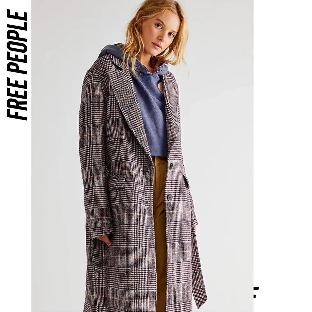 WE THE FREE HAILEE WOOL COAT NEW MEDIUM